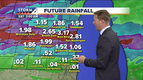 Storms make for a soggy Thursday morning commute