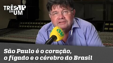 Marcelo Madureira: "São Paulo é o coração, o fígado e o cérebro do Brasil"