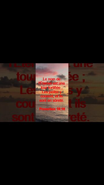 Verset Du Jour | Lecture Inspirante Pour Commencer La Journée. | 89