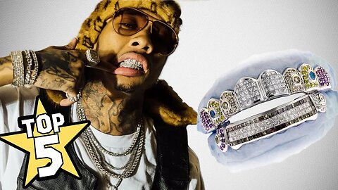 TOP 5 GRILLZ DE RAPEROS (Tyga, Travis Scott, ASAP Rocky)