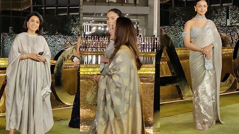 Neetu kapoor Came at NITA MUKESH AMBANI CULTURAL CENTRE in Mumbai