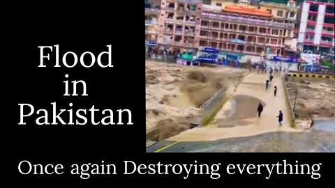 Flood in Pakistan Natural Disaster