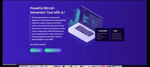 Bitcoin Mining Website - Bitcoin Generator - 1 BTC Daily