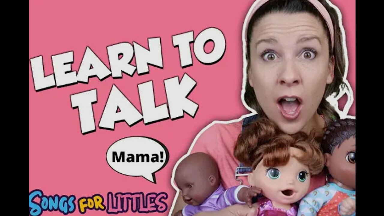 Learn To Talk with Ms Rachel - Help Take Care of Dolls - Speech, Baby Sign - Doll turn into baby