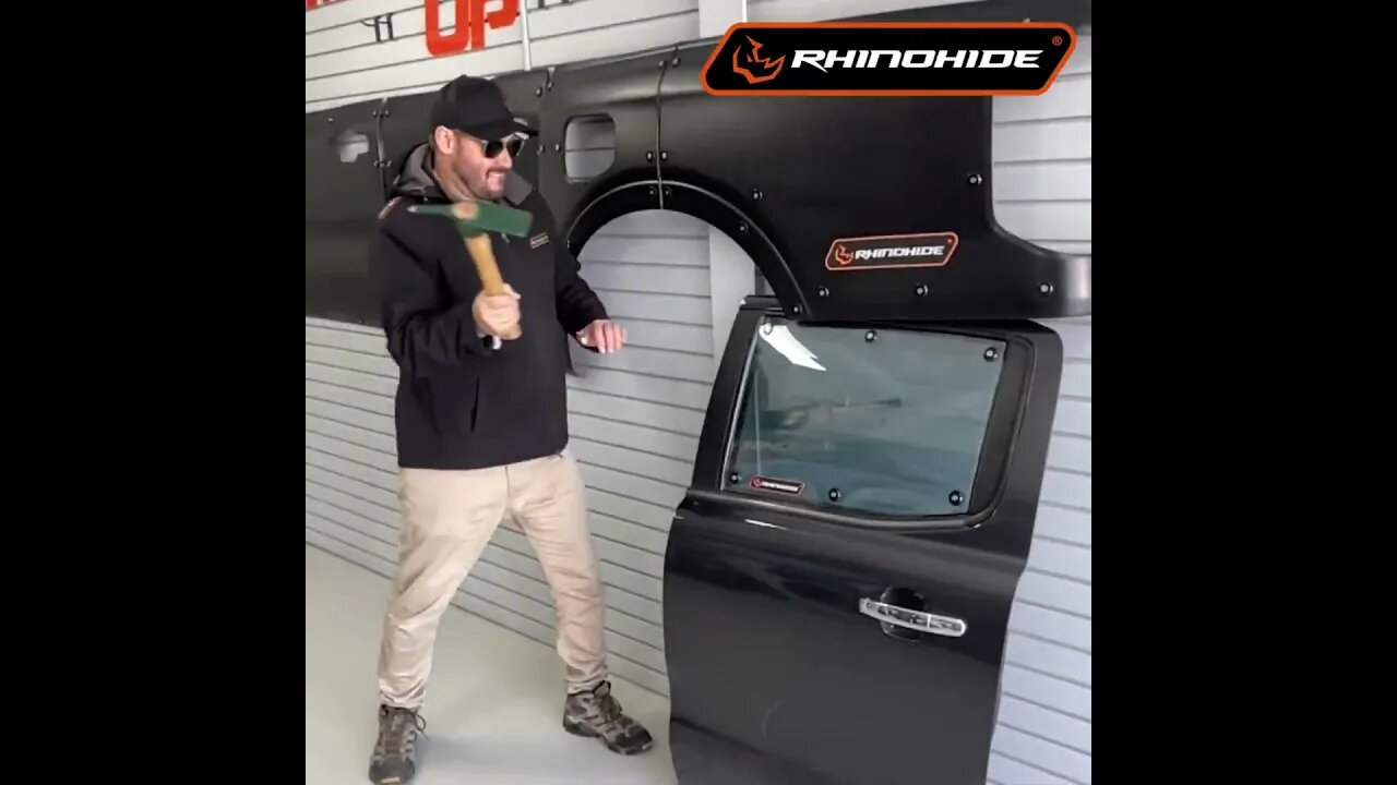 Testing the new Rhinohide Armor Rear Windscreen Protectors