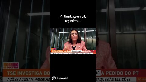 FATO! A situação é muito angustiante…