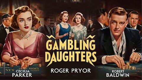 GAMBLING DAUGHTERS (1941) Cecilia Parker, Roger Pryor & Robert Baldwin | Crime, Mystery | B&W