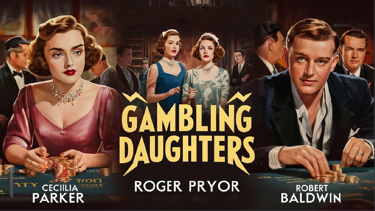 GAMBLING DAUGHTERS (1941) Cecilia Parker, Roger Pryor & Robert Baldwin | Crime, Mystery | B&W