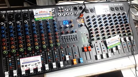 16 channel best mixer for live, dj & all functions EAS 1610