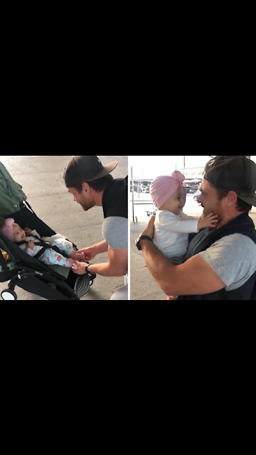 Dad Has Heart-melting Reunion With Baby After Months Apart
