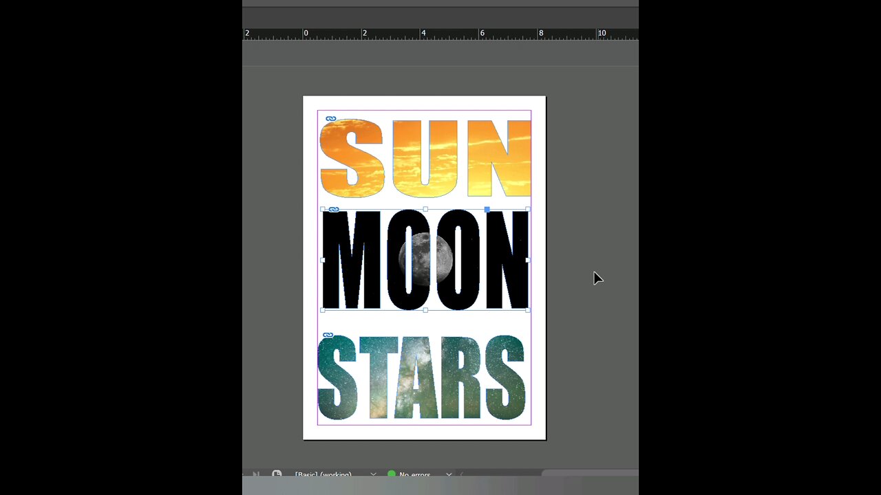 "Learn How to Fill Text with Images in InDesign!