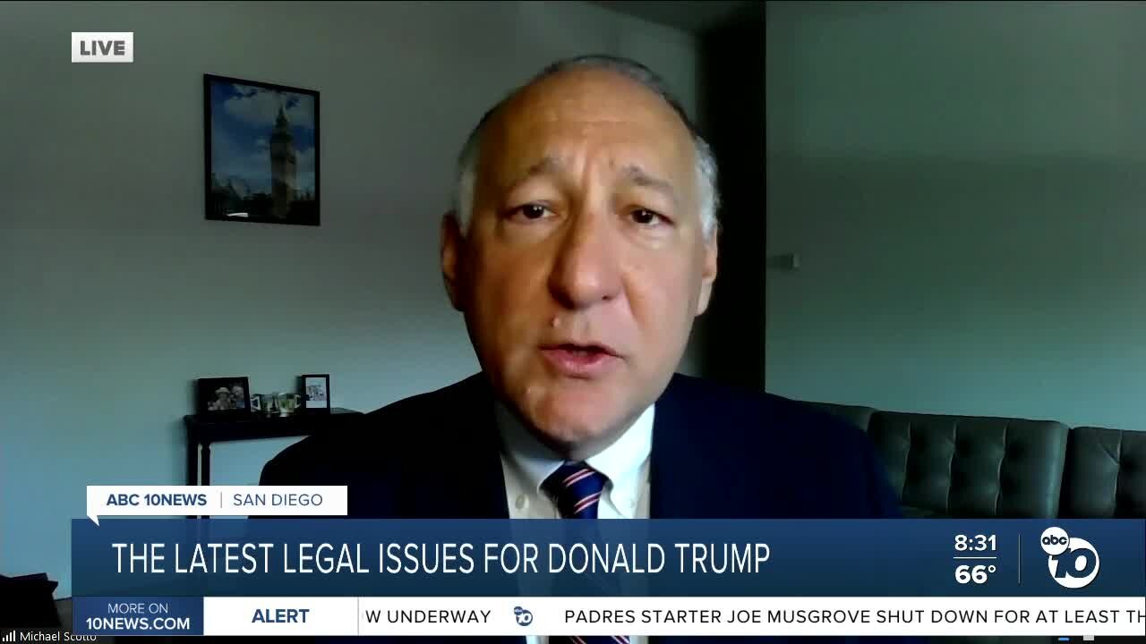 The latest legal issues for Donald Trump