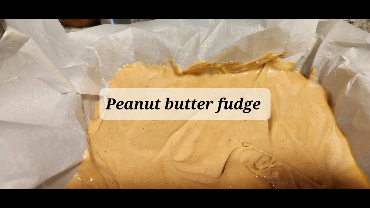 Peanut butter fudge #secretsanta