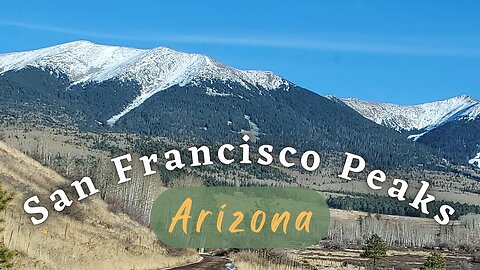 SAN FRANCISCO PEAKS at FLAGSTAFF ARIZONA - Stunning Sunset Overland Adventure with Jeep Cherokee XJ