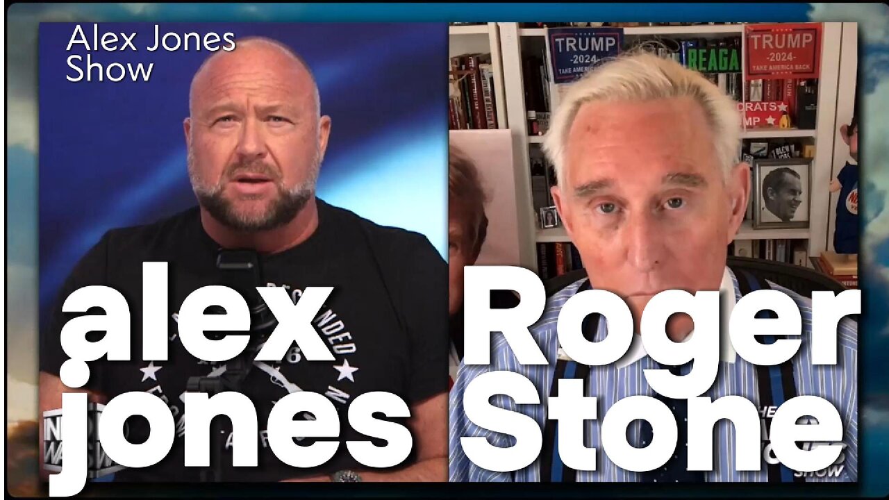 Alex Jones Roger Stone. Alex breaks down the deep state long game.