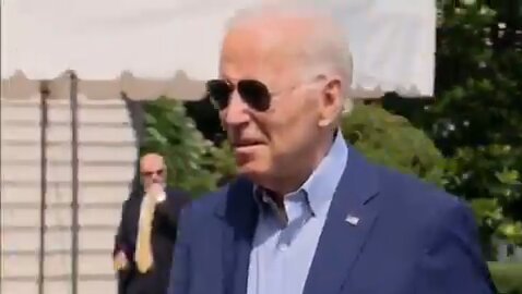 Biden had his ass wiped