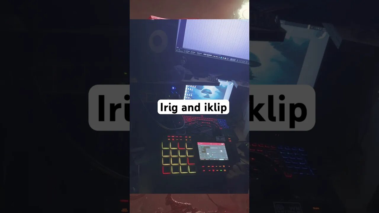 Irig clips #irig #beatmaker #mpclive2