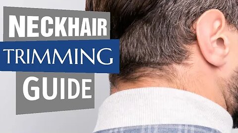 3 Tips for Trimming Neck Hair | Simple barber tips