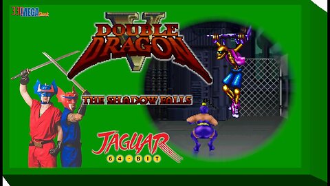 Jogo Completo 238: Double Dragon V (Jaguar)