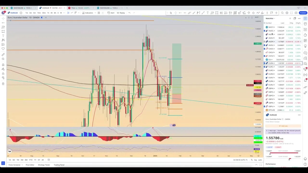 Chart Review: January 21 - Forex