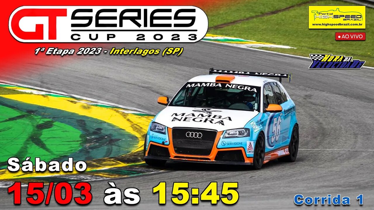 GT SERIES CUP | Corrida 1 | 1ª Etapa 2023 | Interlagos (SP) | Ao Vivo