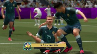 Fifa21 FUT Squad Battles - Erling Haaland debut strike