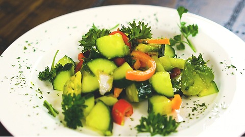 Cucumber Avocado Salad