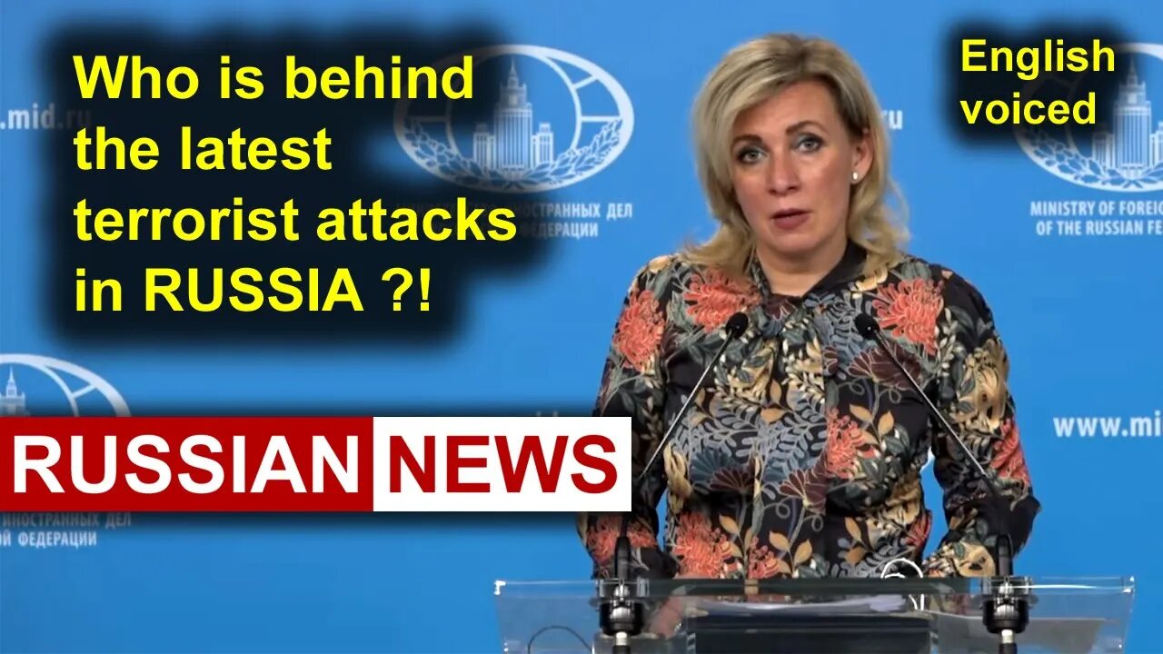 Who is behind the latest terrorist attacks in Russia?! Zakharov, Ukraine.