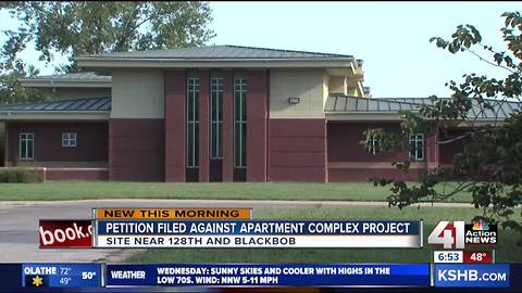 Petition opposes Olathe apartment complex plan