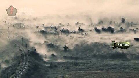 Atmospheric drone video flies around Kleshcheevka