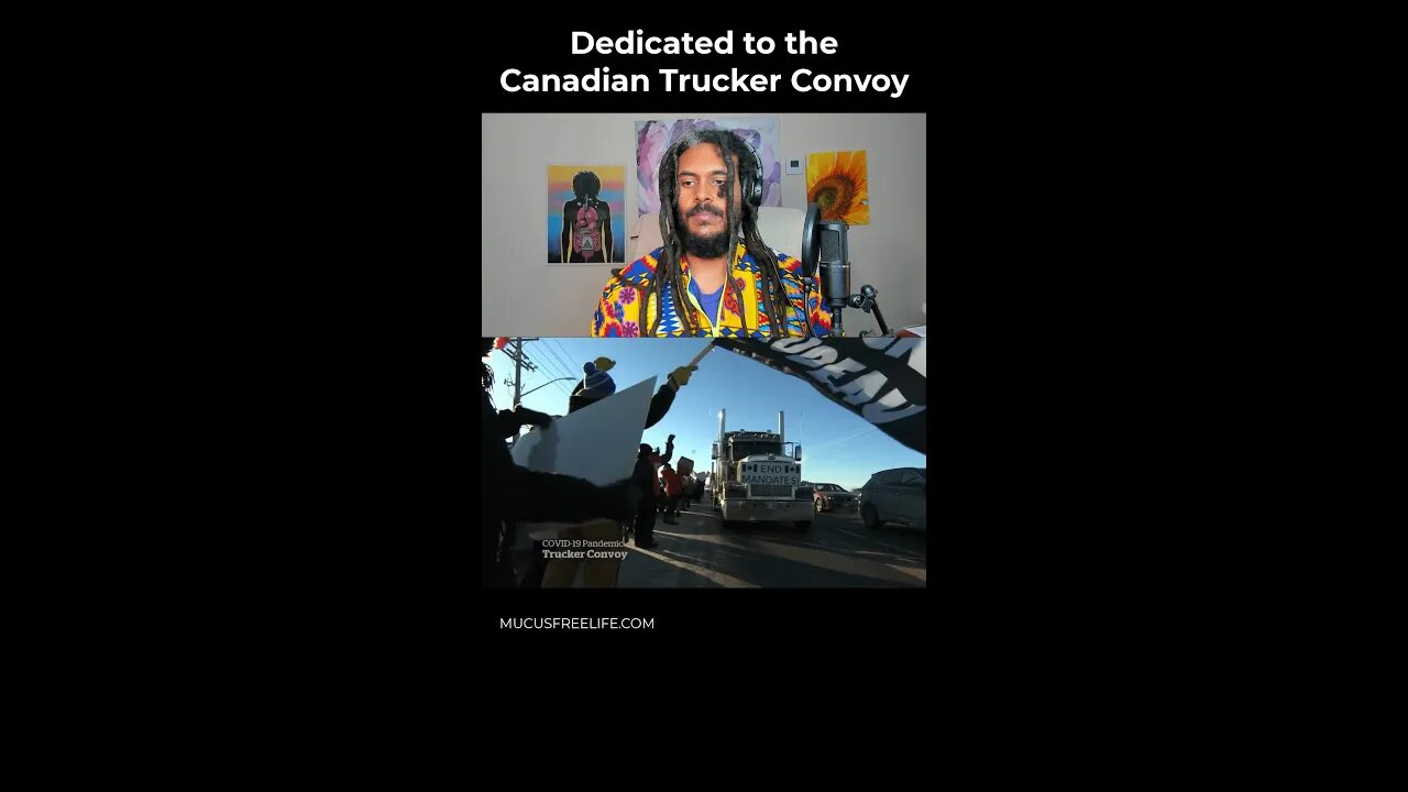Dedicated to the Canadian "Freedom Convoy" of Truckers Opposing Mandates #shorts
