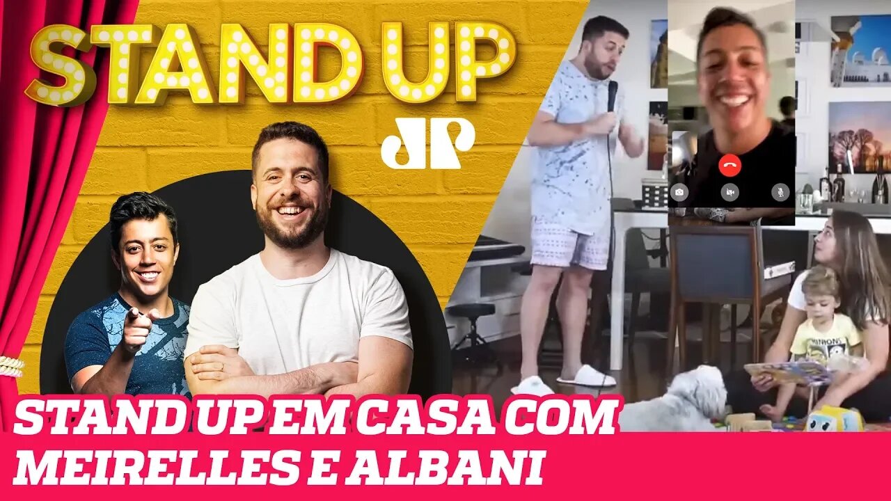 STAND UP EM CASA: O INIMIGO AGORA É OUTRO - COM RENATO ALBANI