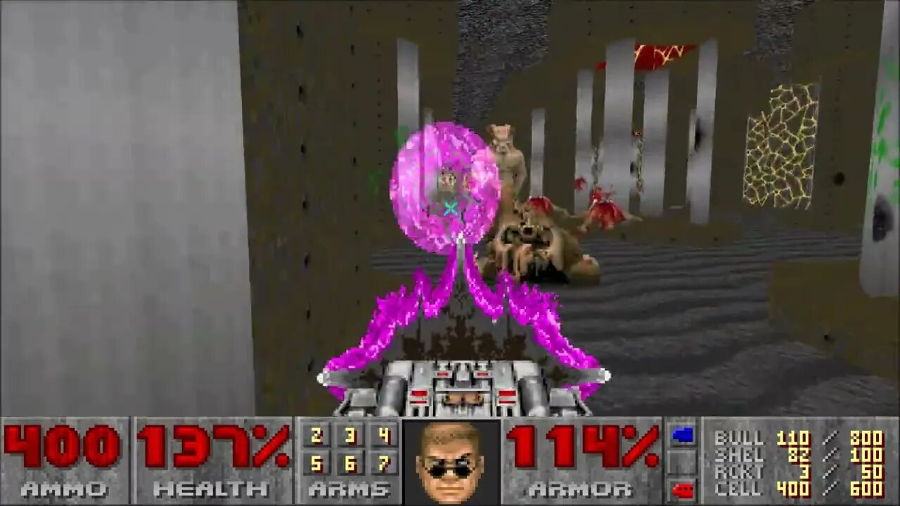 Doom 2 Seriously Level 11 UV with 85% in 14:06