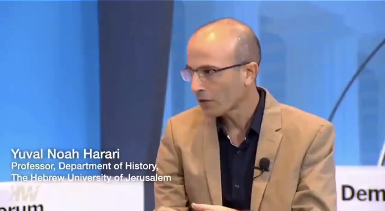 The Next Phase is the Surveillance Going Under the Skin - Yuval Noah Harari