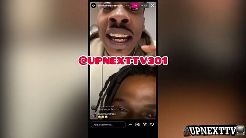 UpnextTv Ant Glizzy Spanks QdaFool aka George On Bidtv With Dontdivdedc Dmvupnexttv301