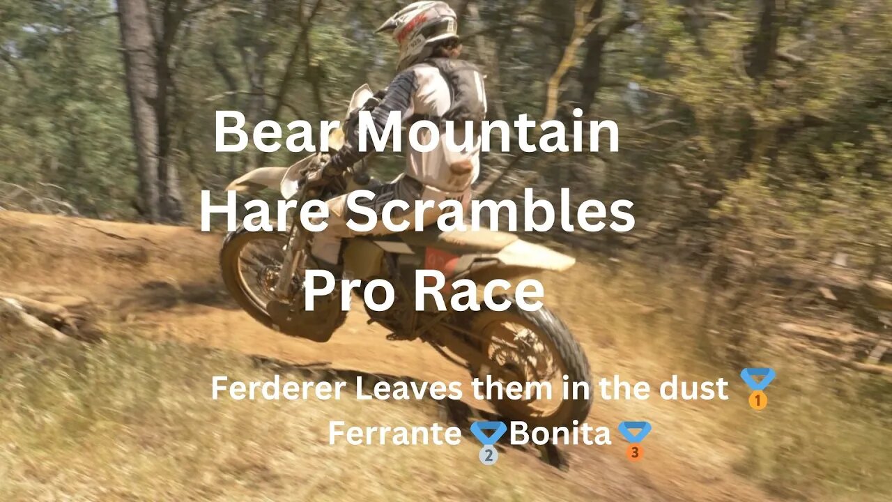 Bear Mountain Hare Scrambles Pro Race #racing #motorcycle 🏁