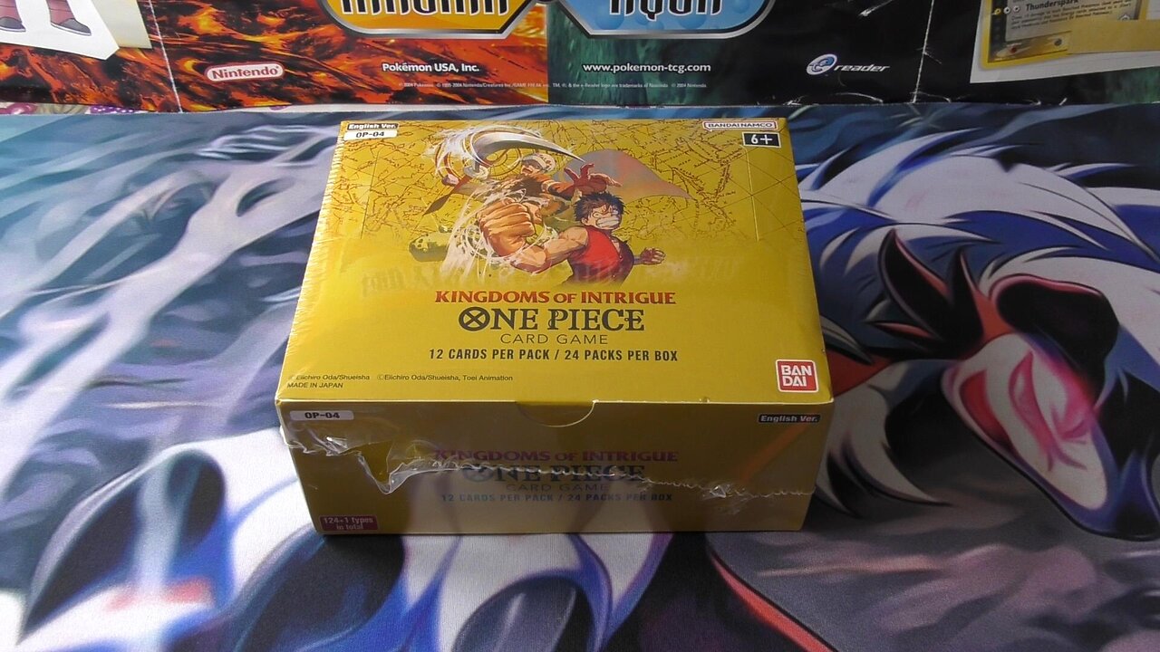 One Piece Kingdoms Of Intrigue Booster Box Opening!!