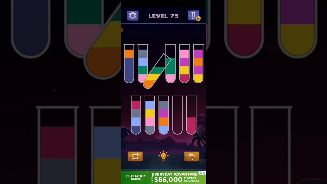 Water Sort Puzzle - Level 075