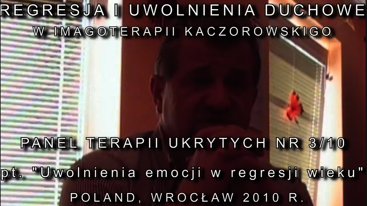 REINKARNACJA I UWOLNIENIE EMOCJI I REGRESJI WIEKU-POWRÓT DO DZIECIŃSTWA I WSPOMNIEŃ/2010 ©TV - IMAGO