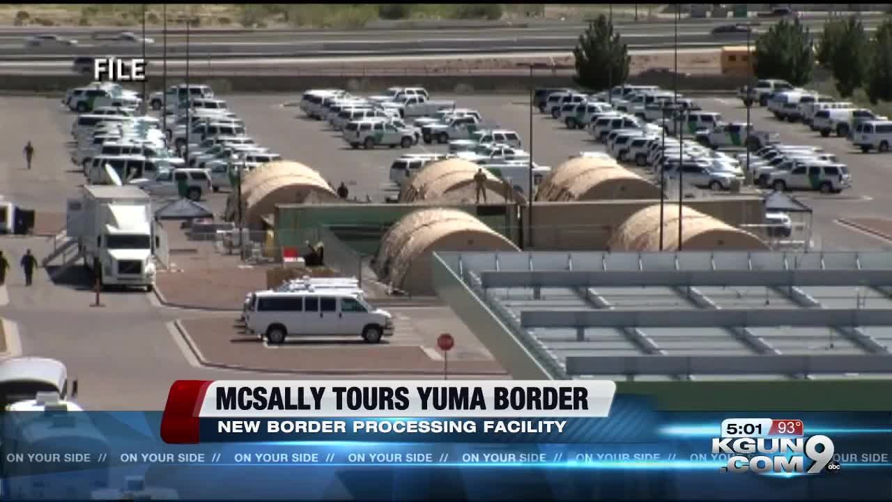 Sen. Martha McSally tours Yuma border