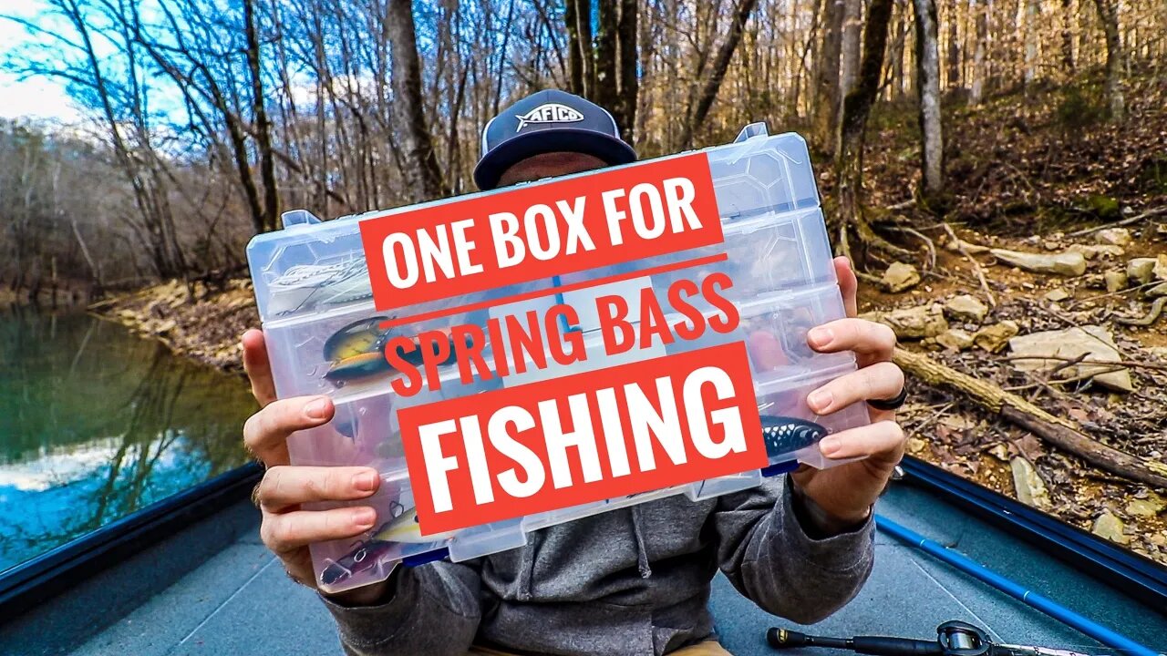 ONE TACKLE BOX FOR SPRING BASS FISHING???