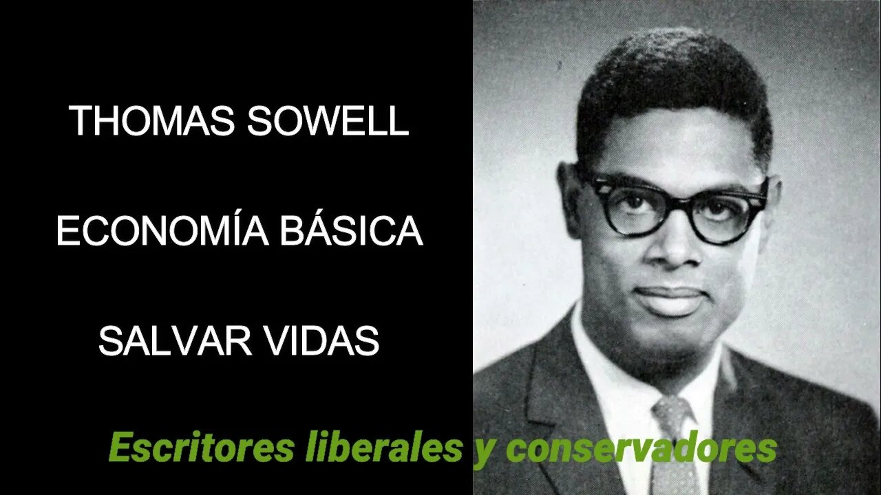 Thomas Sowell Salvar vidas