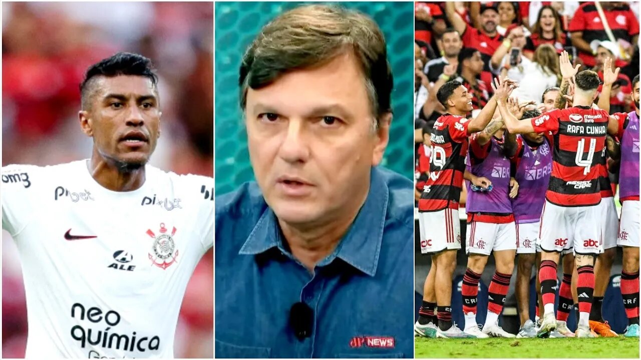 "Ontem eu fiquei MAIS ASSUSTADO! Teve gente que..." Mauro Cezar É DIRETO após Flamengo x Corinthians