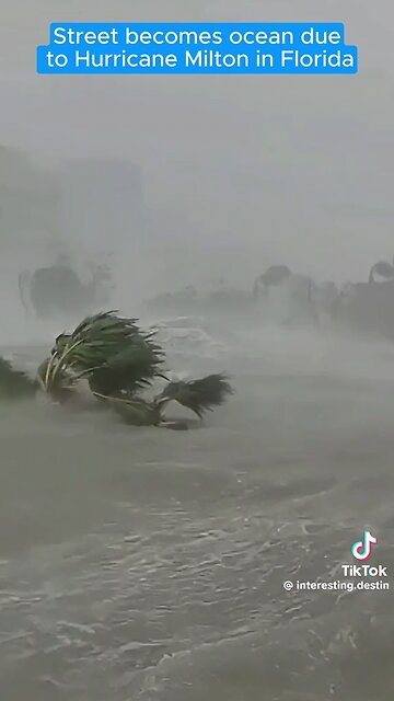 Storm Surge from Hurricane Milton