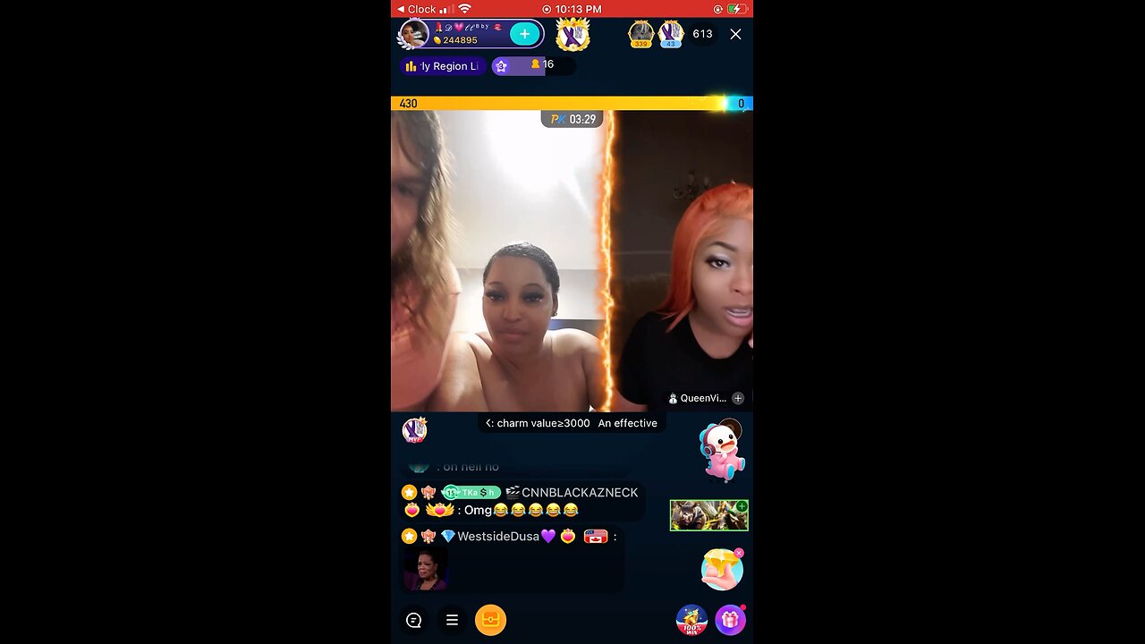 Bigo Live: Kash ~ Rap Battle Gone Wrong Between Doll Bby Kash’s New Found Friend and Queen Vic