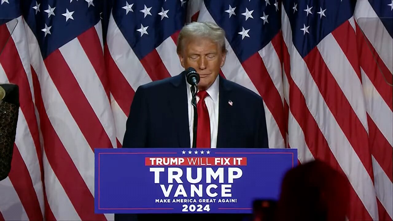 Donald Trump speech after winning election