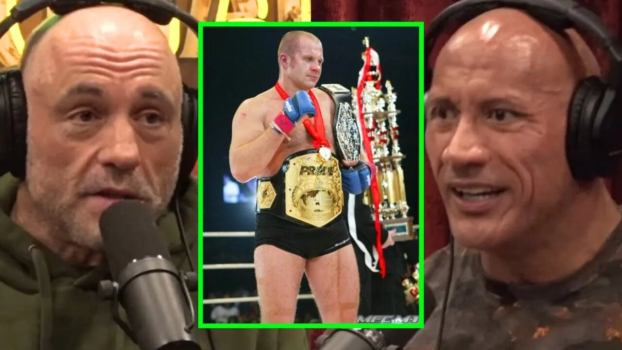 The Rock & Joe Rogan: "FEDOR One of The GREATEST all Time.