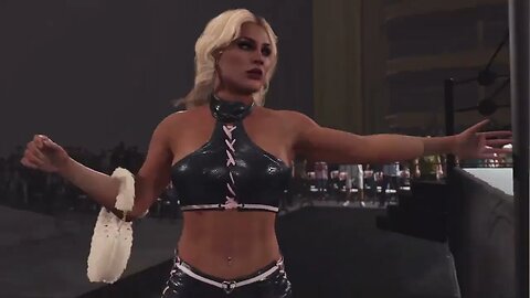 WWE2K23: Tiffany Stratton Full Entrance!