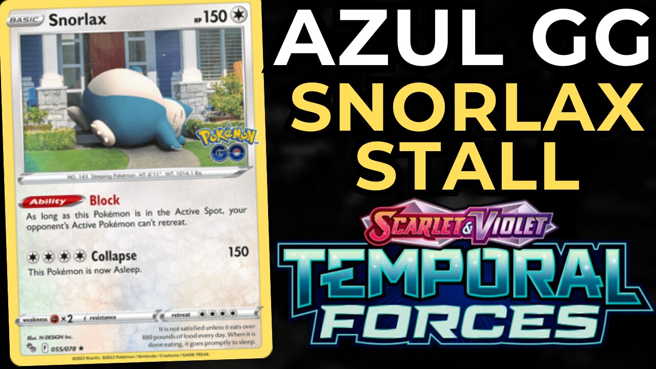 Top 16 Decks Stockholm Regionals - Azul GG Snorlax Win's Full Tournament