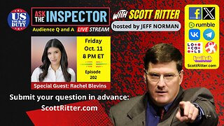 Ask the Inspector Ep. 202 (streams live on Oct. 11 at 8 PM ET)